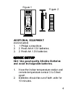 Preview for 4 page of La Crosse Technology WS-7013U-IT Instruction Manual