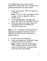 Preview for 7 page of La Crosse Technology WS-7013U-IT Instruction Manual