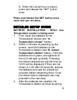 Preview for 8 page of La Crosse Technology WS-7013U-IT Instruction Manual