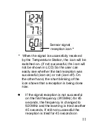 Preview for 11 page of La Crosse Technology WS-7013U-IT Instruction Manual