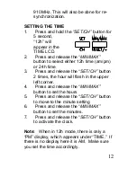 Preview for 12 page of La Crosse Technology WS-7013U-IT Instruction Manual