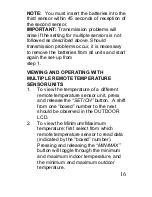 Preview for 16 page of La Crosse Technology WS-7013U-IT Instruction Manual