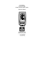 La Crosse Technology WS-7025TWC Instruction Manual предпросмотр