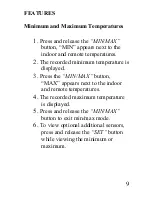 Preview for 9 page of La Crosse Technology WS-7034U-IT Instruction Manual