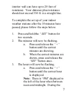 Preview for 7 page of La Crosse Technology WS-7107U Instruction Manual