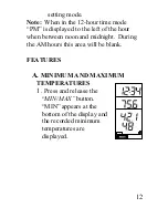 Preview for 12 page of La Crosse Technology WS-7107U Instruction Manual