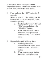 Preview for 8 page of La Crosse Technology WS-7136U Instruction Manual