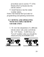 Preview for 19 page of La Crosse Technology WS-7213U Instruction Manual