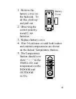 Preview for 38 page of La Crosse Technology WS-7213U Instruction Manual