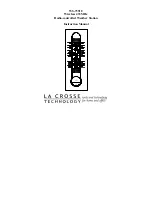 Preview for 1 page of La Crosse Technology WS-7391UD Instruction Manual