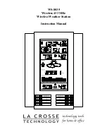 La Crosse Technology WS-8035 Instruction Manual предпросмотр