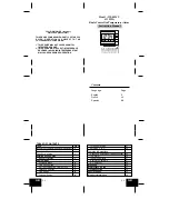 La Crosse Technology WS-8054U Instruction Manual preview