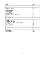 Preview for 2 page of La Crosse Technology WS-8056U Instruction Manual