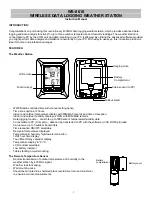 La Crosse Technology WS-8610 Instruction Manual preview