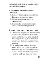 Preview for 13 page of La Crosse Technology WS-9002U Instruction Manual