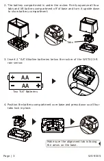 Preview for 4 page of La Crosse Technology WS-9005 Instructional Manual