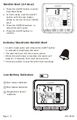 Preview for 10 page of La Crosse Technology WS-9005 Instructional Manual