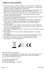 Предварительный просмотр 16 страницы La Crosse Technology WS-9005 Instructional Manual