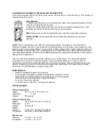 Preview for 4 page of La Crosse Technology WS-9006U Instruction Manual