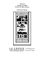 La Crosse Technology WS-9115 Instruction Manual preview