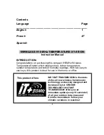 La Crosse Technology WS-9124TWC-IT Instruction Manual preview