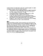 Preview for 11 page of La Crosse Technology WS-9124TWC-IT Instruction Manual