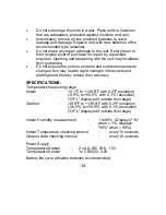 Preview for 14 page of La Crosse Technology WS-9124TWC-IT Instruction Manual