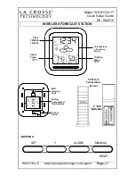 Preview for 1 page of La Crosse Technology WS-9133U-IT Quick Setup Manual