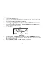 Предварительный просмотр 11 страницы La Crosse Technology WS-9257U-IT Instruction Manual