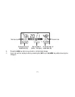 Предварительный просмотр 15 страницы La Crosse Technology WS-9257U-IT Instruction Manual