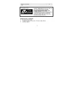 Preview for 3 page of La Crosse Technology WS-9740U-IT Instruction Manual