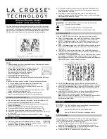 Preview for 1 page of La Crosse Technology WS6812 Quick Setup Manual