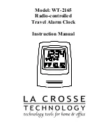 La Crosse Technology WT-2165U Instruction Manual preview