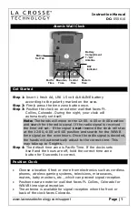 La Crosse Technology WT-3102 User Manual preview