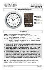 Preview for 1 page of La Crosse Technology WT-3102S Instruction Manual