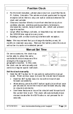 Предварительный просмотр 2 страницы La Crosse Technology WT-3161BL Instruction Manual