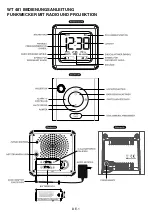 La Crosse Technology WT 481 Instruction Manual предпросмотр