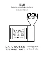 La Crosse Technology WT-5120 433 Instruction Manual preview