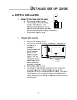 Preview for 6 page of La Crosse Technology WT-5130ER Manual