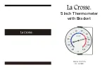 La Crosse 104-105 Manual preview