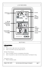 Preview for 4 page of La Crosse 308-1425C Instruction Manual