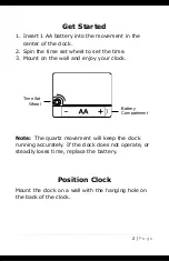 Preview for 2 page of La Crosse 404-4070 Manual