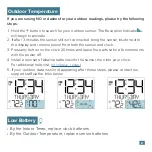 Preview for 8 page of La Crosse 616-12667 Setup Manual