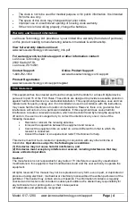 Предварительный просмотр 4 страницы La Crosse 617-1280 Instruction Manual