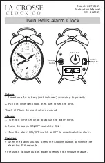 La Crosse 617-2619 Instruction Manual preview