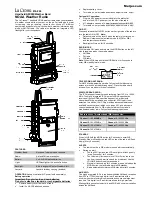 Preview for 1 page of La Crosse 810-805 Quick Manual