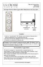 Предварительный просмотр 3 страницы La Crosse BBB86064 Instruction Manual