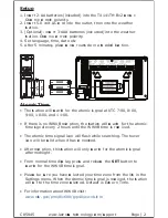 Preview for 3 page of La Crosse C85845 Instructional Manual