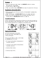 Preview for 6 page of La Crosse C85845 Instructional Manual