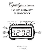 Предварительный просмотр 1 страницы La Crosse Equity 30022 User Manual